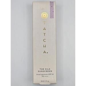 Tatcha ~ The Silk Sunscreen SPF 50 ~ 1.7oz  ~Tall Bottle EXP 07/26 ~ NIB